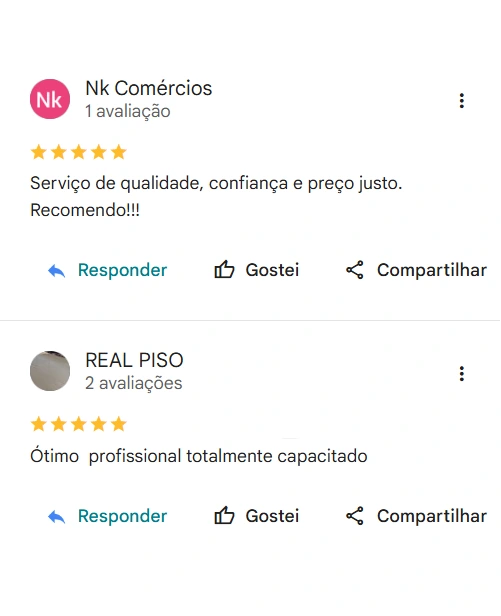 Avaliação 5 estrelas